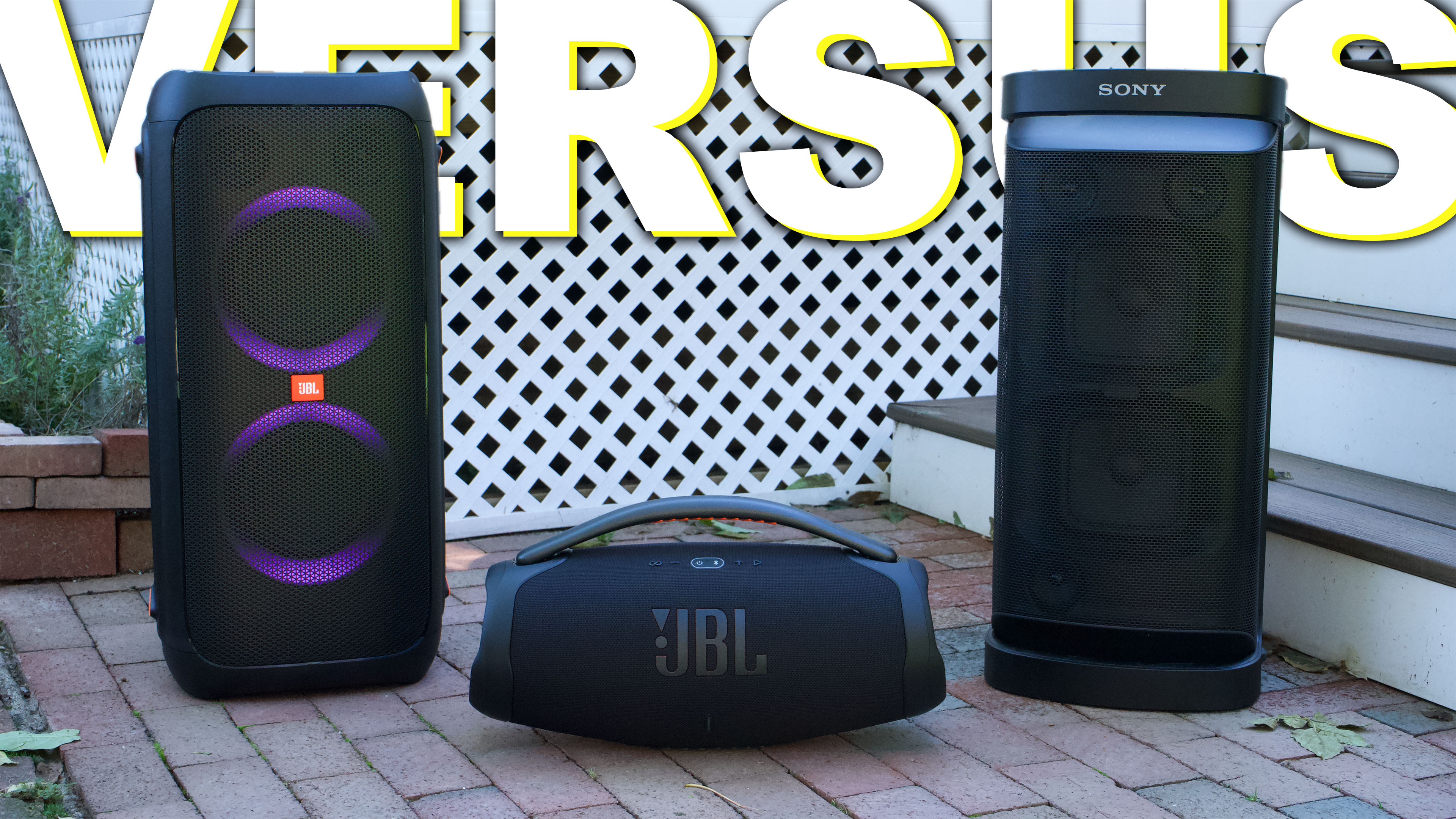 Watch JBL Boombox 3 Vs JBL Partybox 310 Vs Sony XP700 on Amazon Live